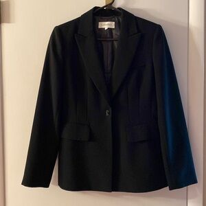 Calvin Klein Women's One Button Blazer